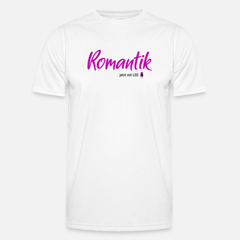 Romantik LED Männer Funktions-T-Shirt