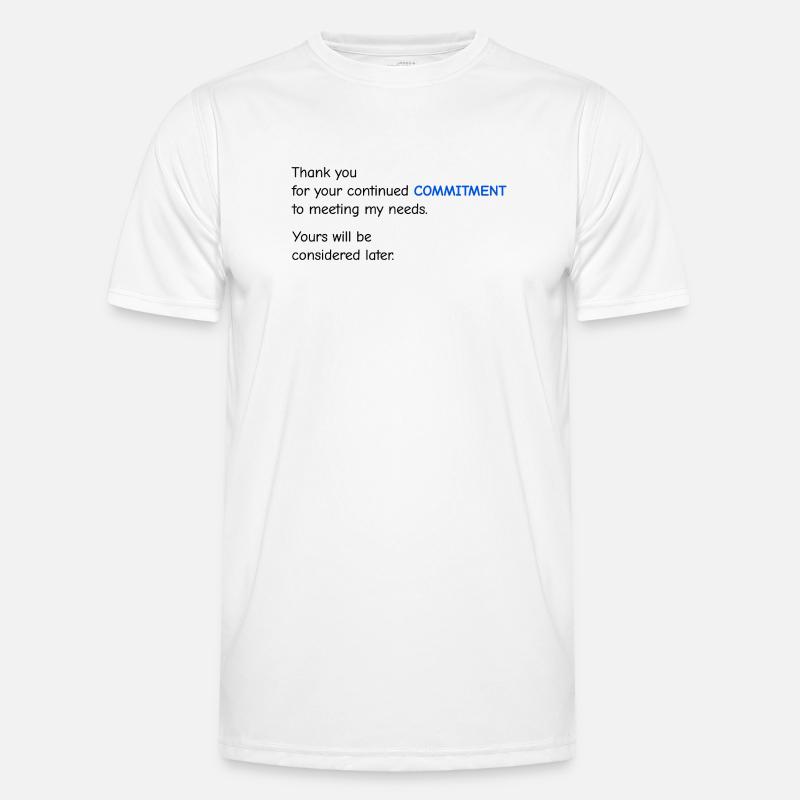 Baby Performance Review - Commitment Männer Funktions-T-Shirt