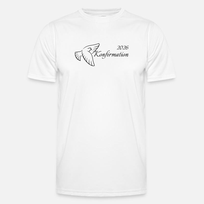 Confirmation 2026 Trinity Flying Dove Men's Functional T-Shirt
