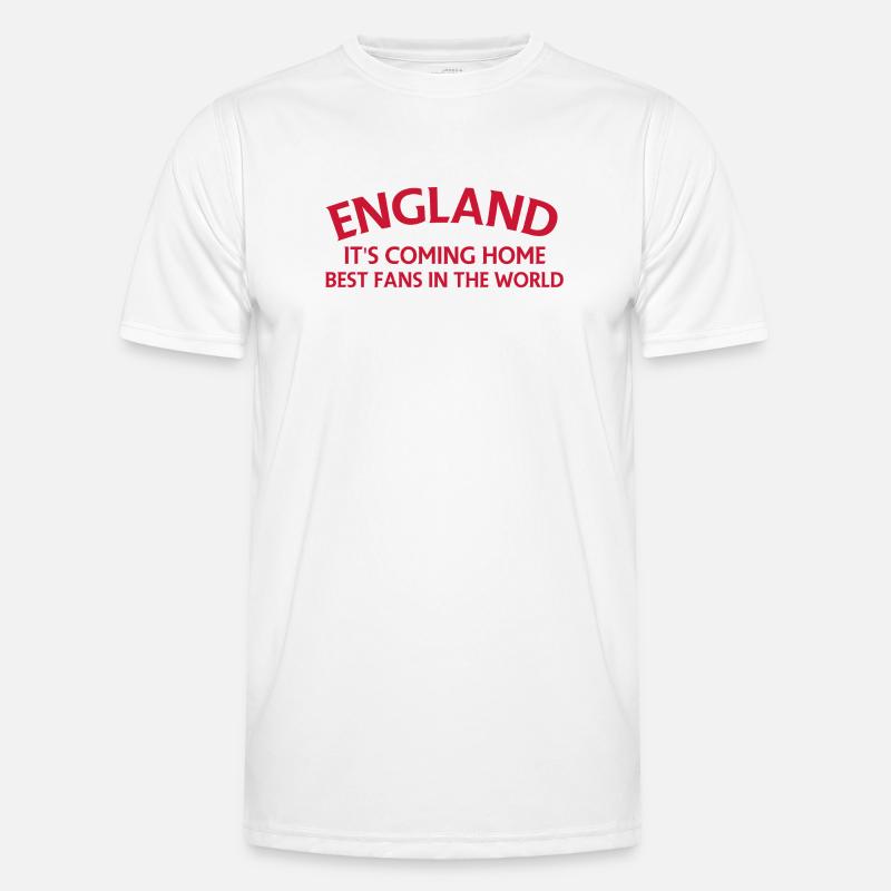 Tribut der englischen Heimfans Männer Funktions-T-Shirt