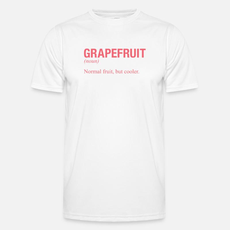 GRAPEFRUIT Pampelmuse - Men's Functional T-Shirt - white