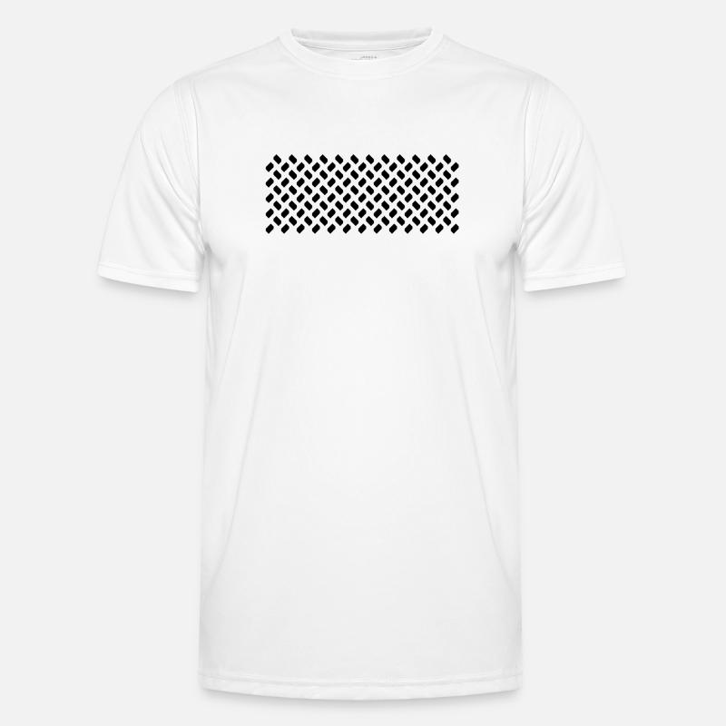 Samples from modules in repeat - Men's Functional T-Shirt - white