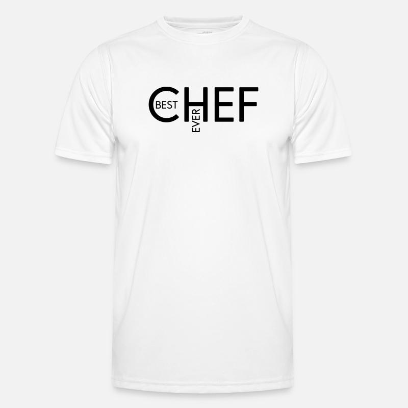 Best Chef ever Männer Funktions-T-Shirt