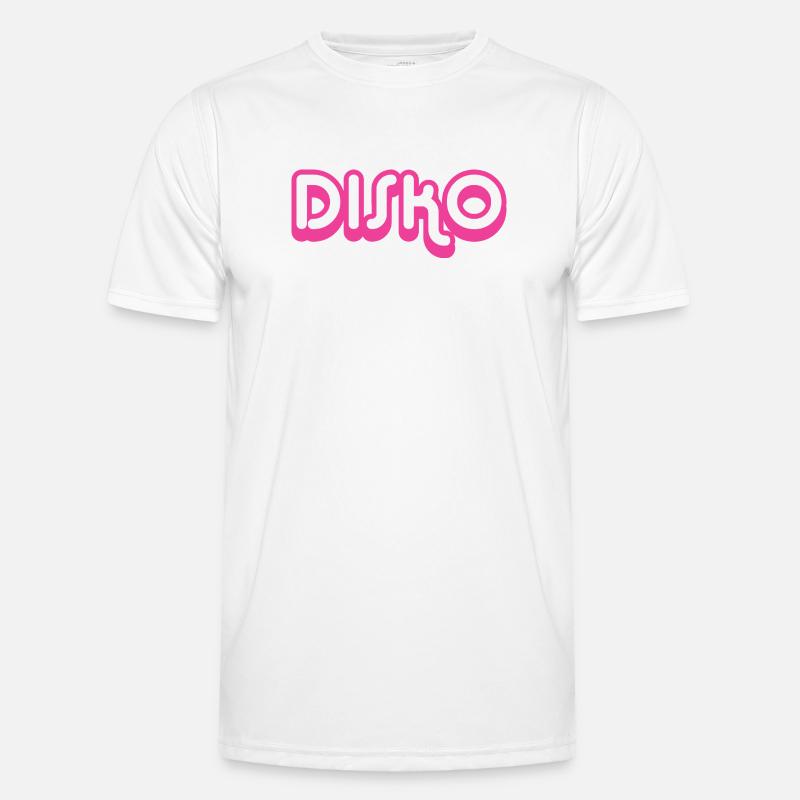 DISKO Nicki Männer Funktions-T-Shirt