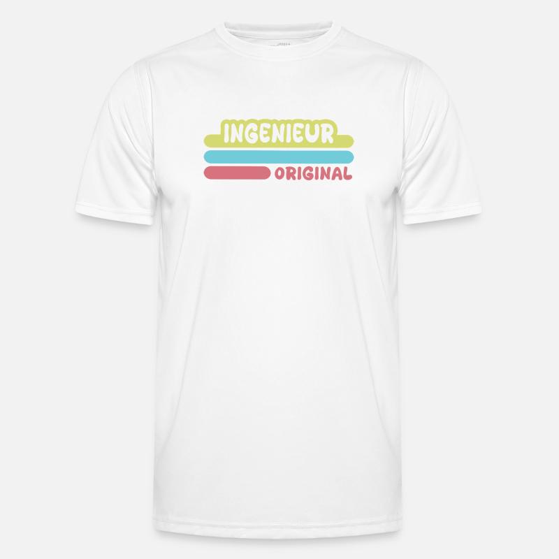 Engineer - Men's Functional T-Shirt - white