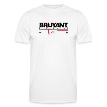 Noisy - Men's Functional T-Shirt - white - Front - AI Model Male 178 dark (178cm)