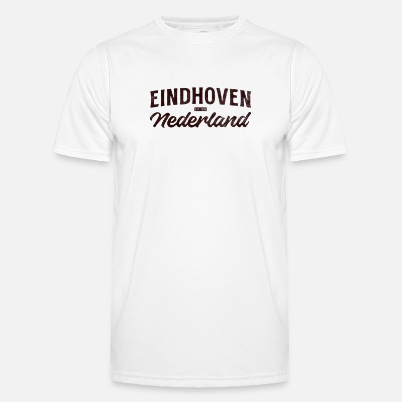 Eindhoven Nederland Script Logo T-shirt sport Homme