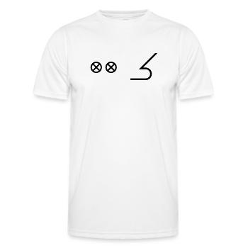 Bow Bow - Nautical Sailing Ships Captain - Men's Functional T-Shirt - white - Front - AI Model Male 178 dark (178cm)
