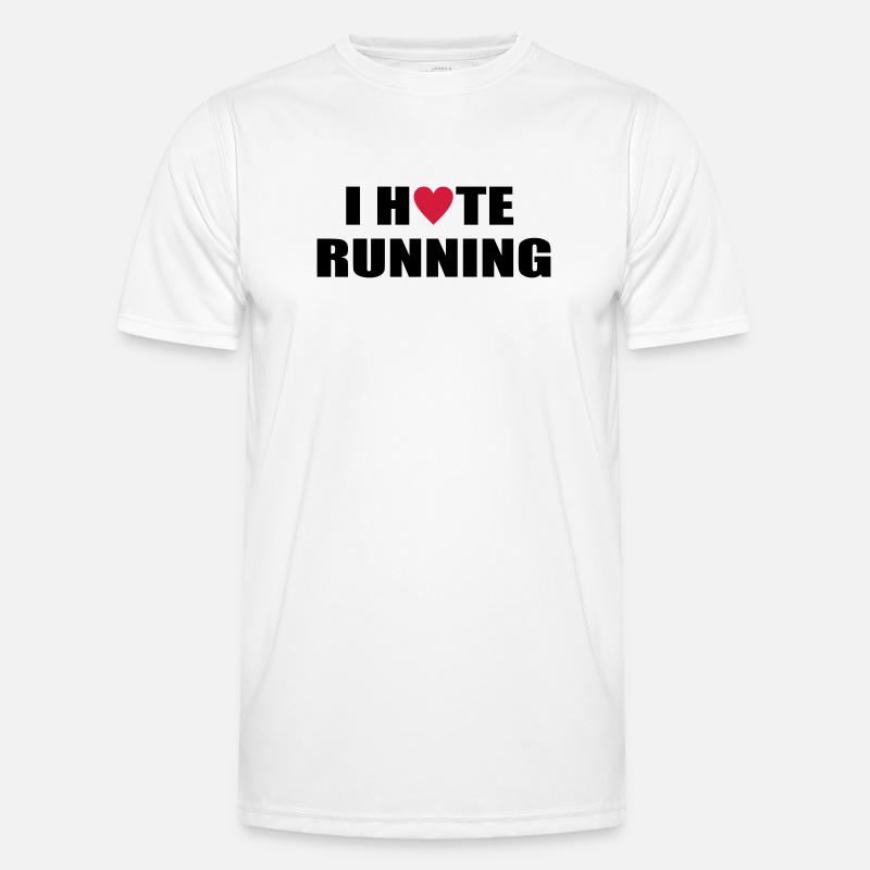 run - Men's Functional T-Shirt - white