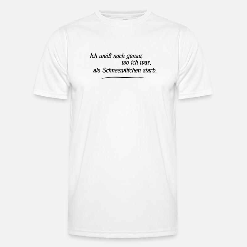 Schneewittchen Männer Funktions-T-Shirt