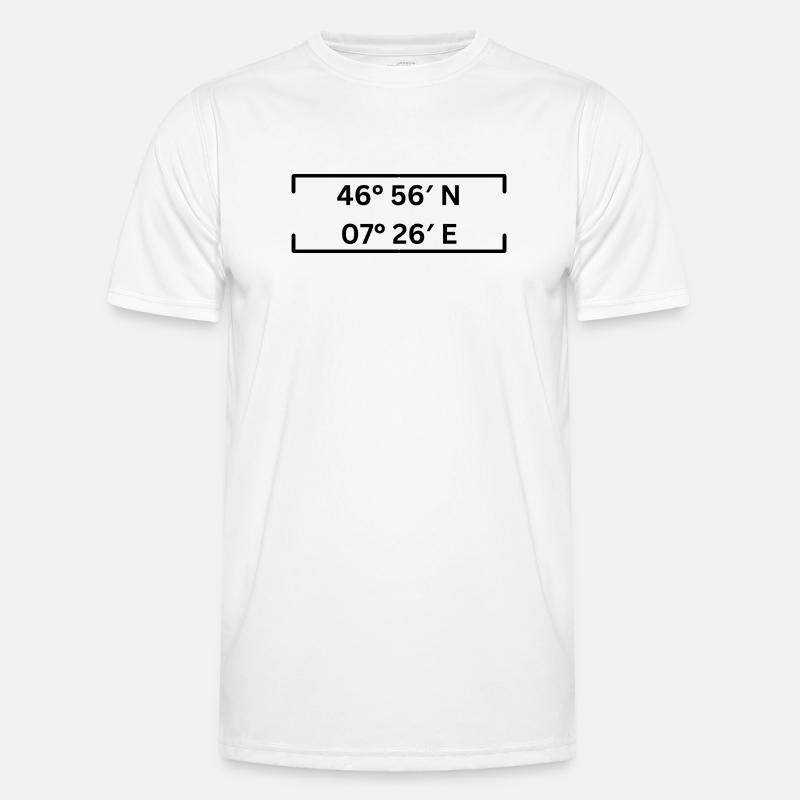 Coordinates Bern Minimalist Men's Functional T-Shirt