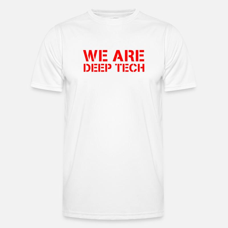 We Are Deep Tech Männer Funktions-T-Shirt