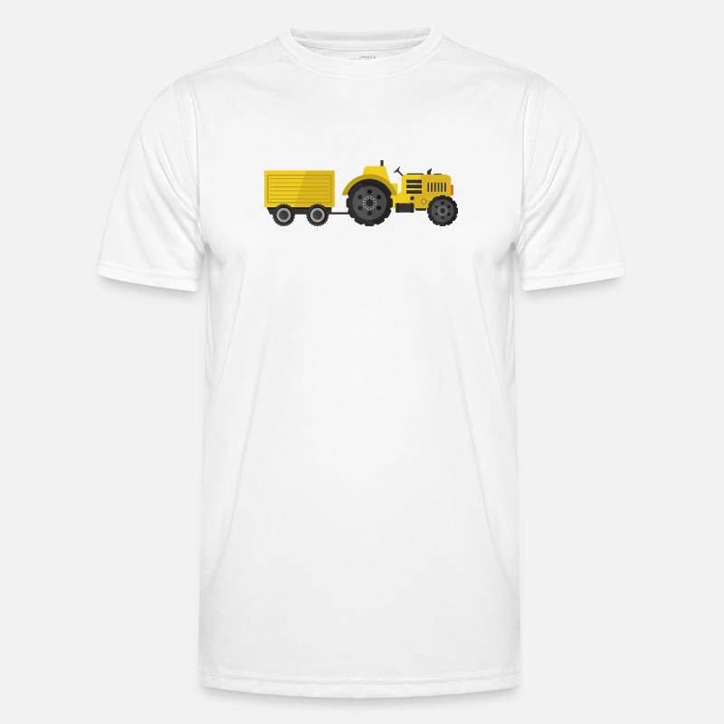 Traktor Männer Funktions-T-Shirt