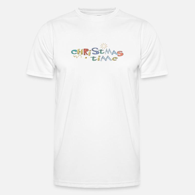 Période de Noël T-shirt sport Homme