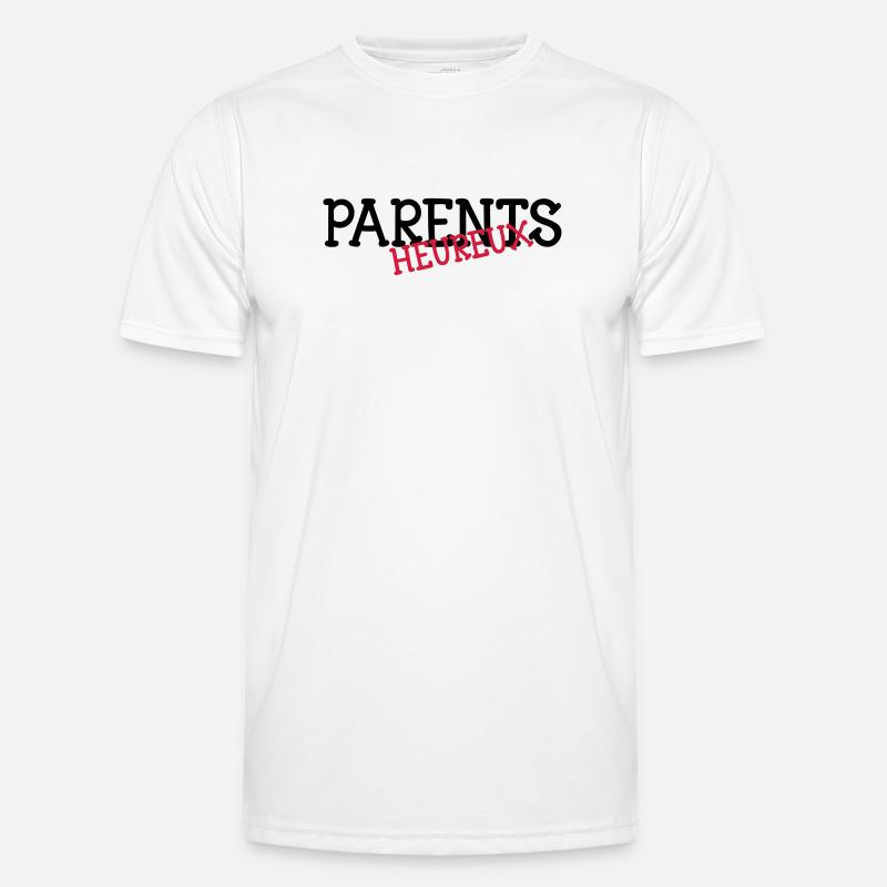 Parents heureux ! T-shirt sport Homme