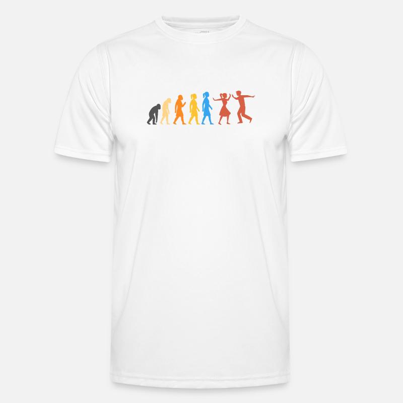 Swing Dance - The Highest Level of Evolution (2) - Men's Functional T-Shirt - white