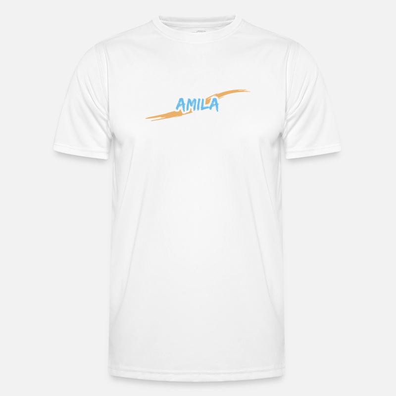 Amila Amila Männer Funktions-T-Shirt
