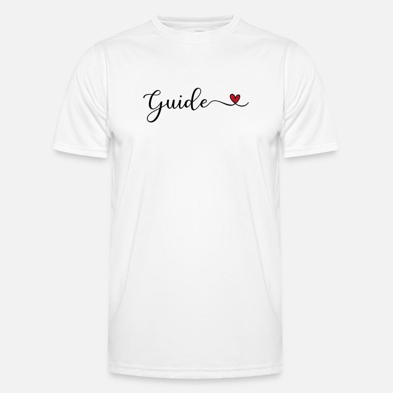 Guide - Männer Funktions-T-Shirt - Weiß