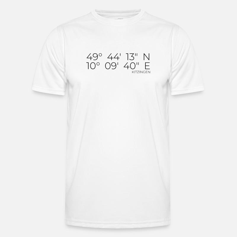 Coordinates Kitzingen - Men's Functional T-Shirt - white