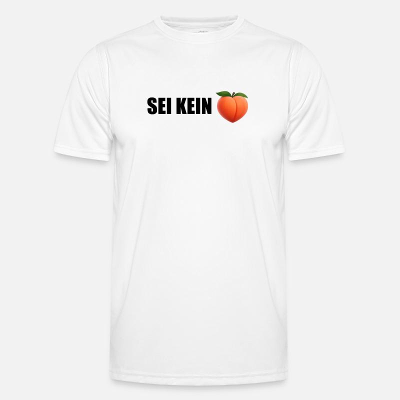 Ne soyez pas une pêche T-shirt sport Homme
