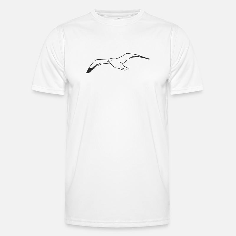 Conception d’oiseau T-shirt sport Homme