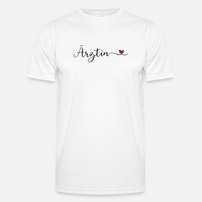 Ärztin Männer Funktions-T-Shirt