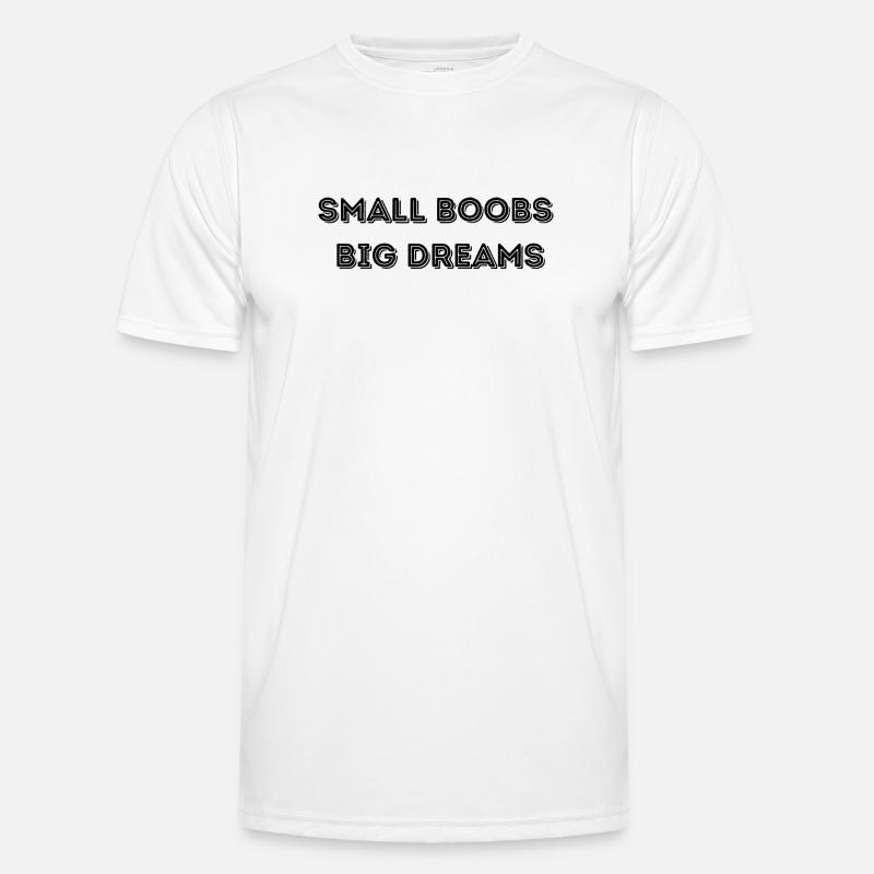 Small, big dreams - Men's Functional T-Shirt - white