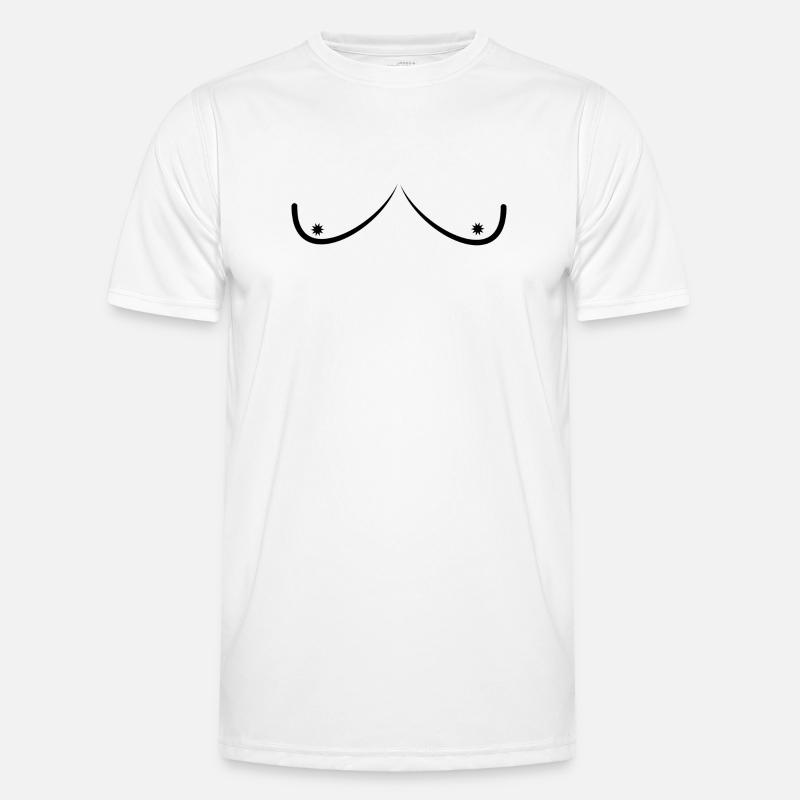 Tittis - Men's Functional T-Shirt - white