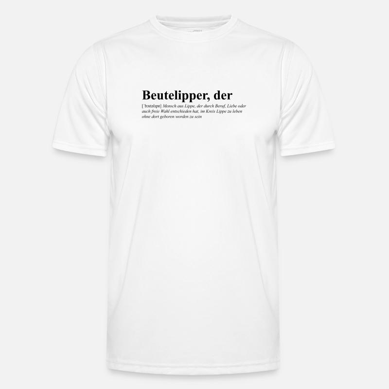 Beutelipper - Wörterbuch Männer Funktions-T-Shirt