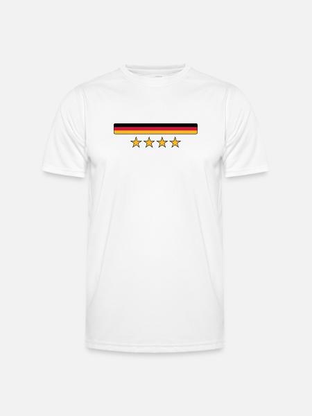 Deutschland - Men's Functional T-Shirt - white
