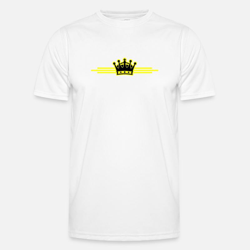 Krone Linie Männer Funktions-T-Shirt