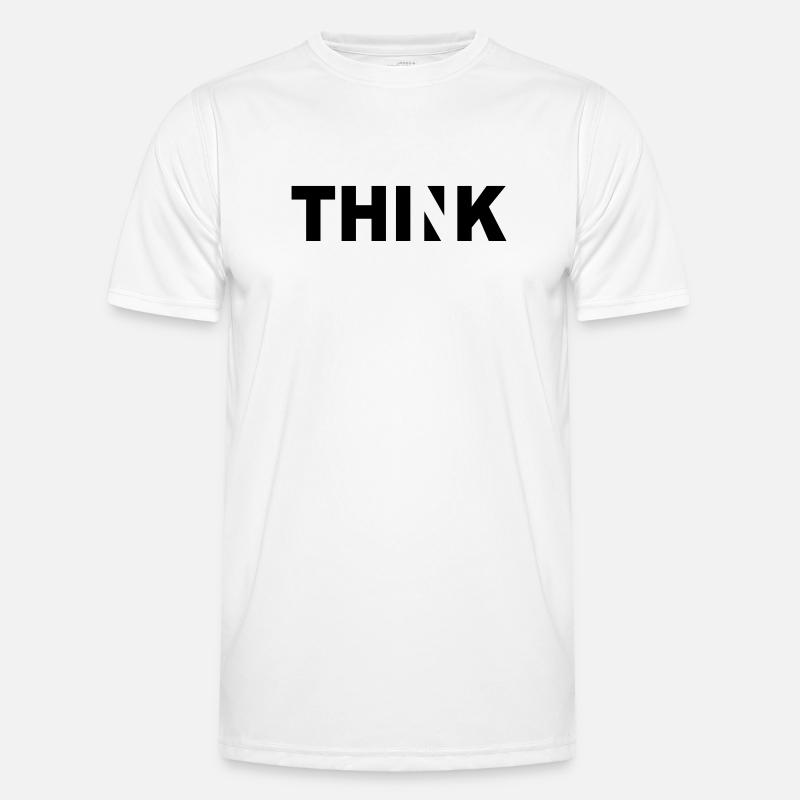 Think - Men's Functional T-Shirt - white