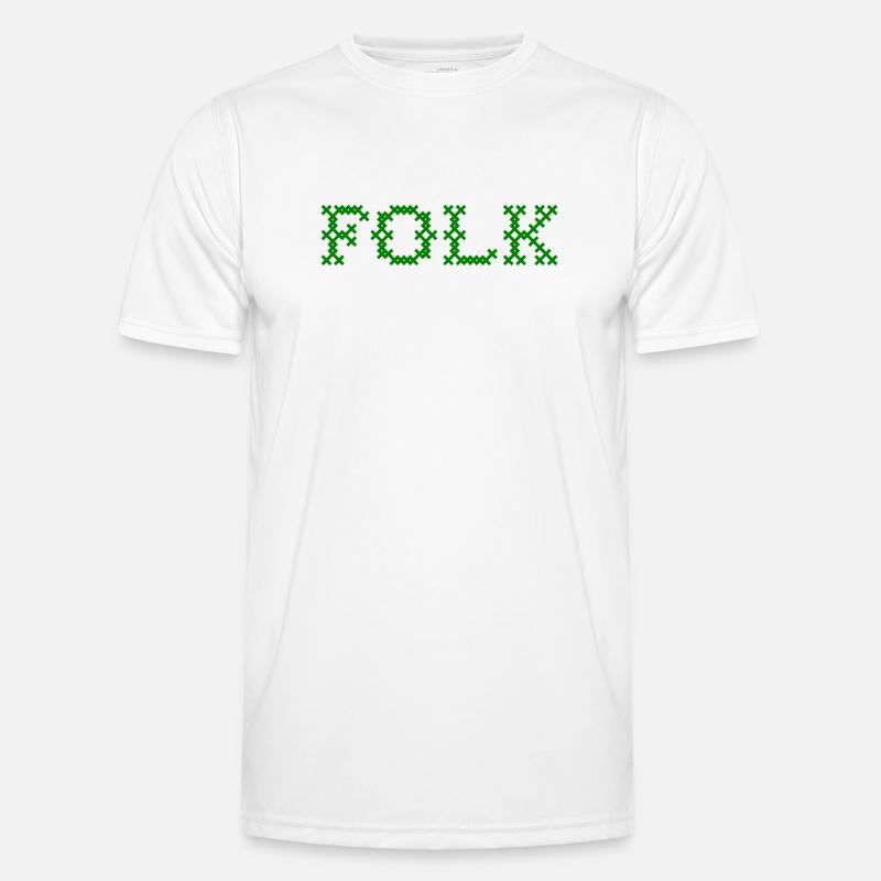 Folklore populaire T-shirt sport Homme
