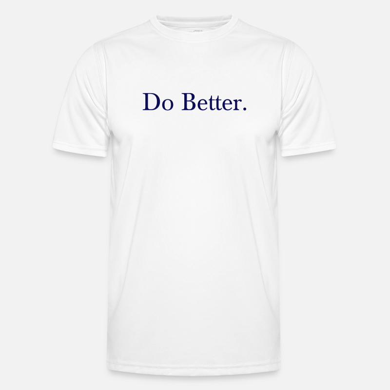 NEW Do Better (Navy) Men's Functional T-Shirt