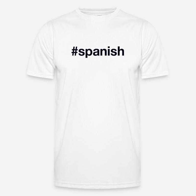 SPANISH Hashtag Spanisch Men's Functional T-Shirt