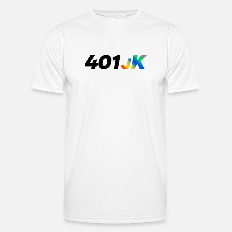 401JK Regenbogen Gradient Männer Funktions-T-Shirt