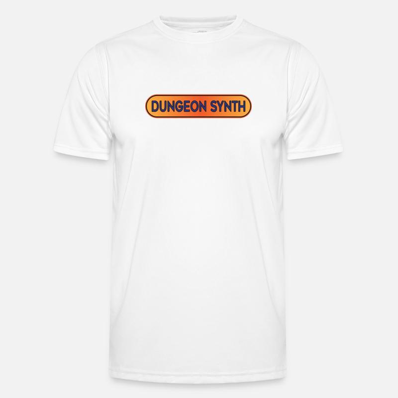 Dungeon-Synth-Emblem Männer Funktions-T-Shirt