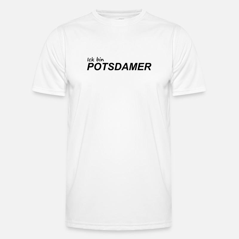 ICK BIN POTSDAMER Männer Funktions-T-Shirt