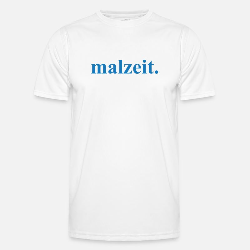 malzeit - Diction cool - Repas - Bon appétit T-shirt sport Homme