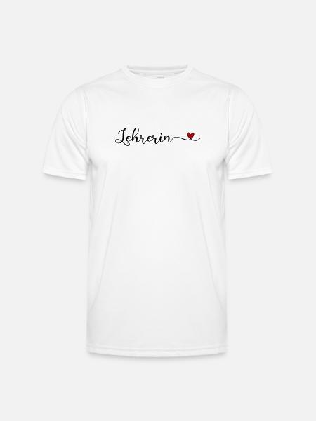 Lehrerin - Männer Funktions-T-Shirt - Weiß