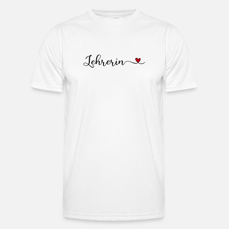 Lehrerin Männer Funktions-T-Shirt