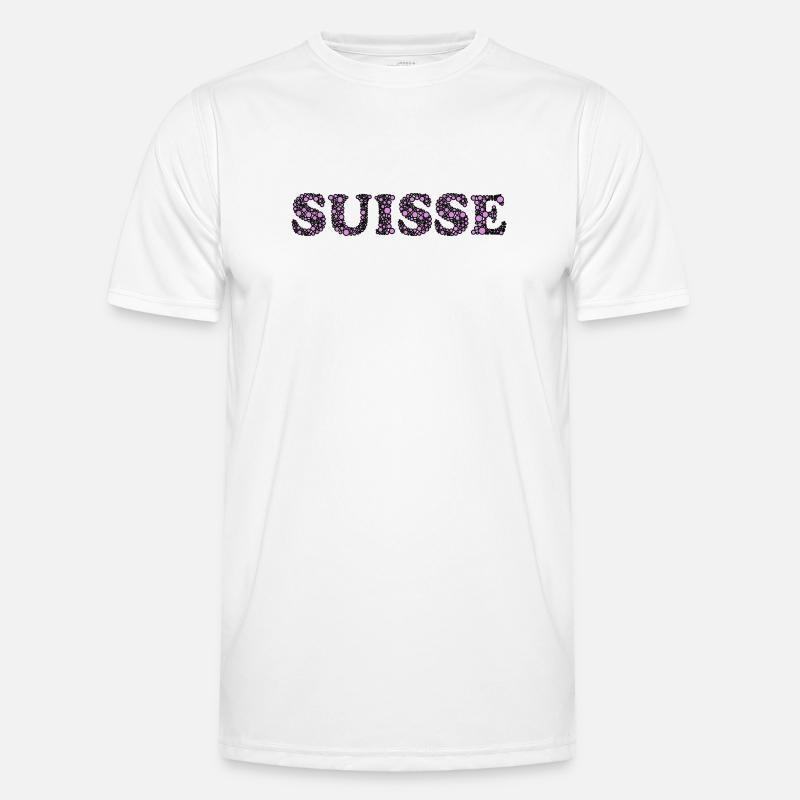 SCHWEIZ Männer Funktions-T-Shirt