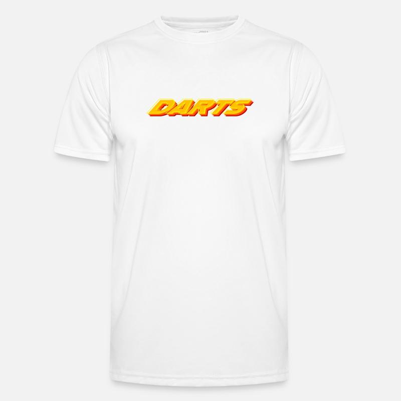 Fléchettes, fléchettes, fléchettes rétro T-shirt sport Homme