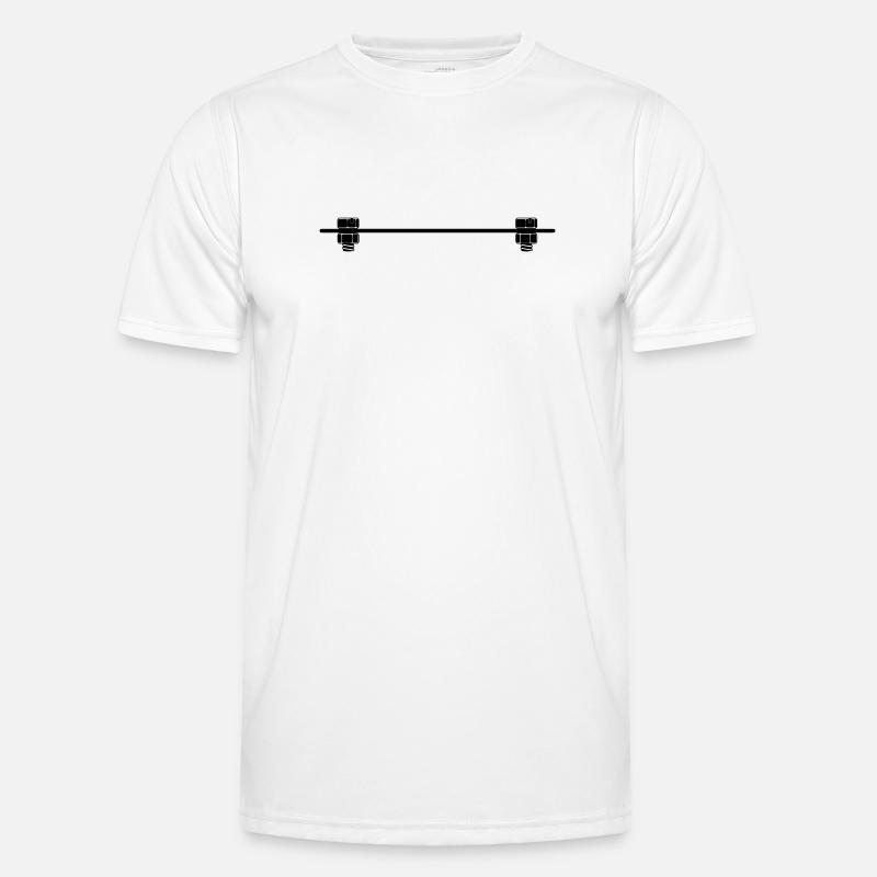 Logo nut bolt plate Men's Functional T-Shirt