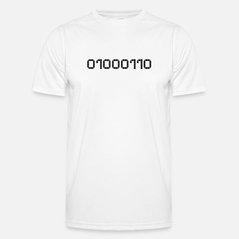 Binary notation - 70 - Men's Functional T-Shirt - white