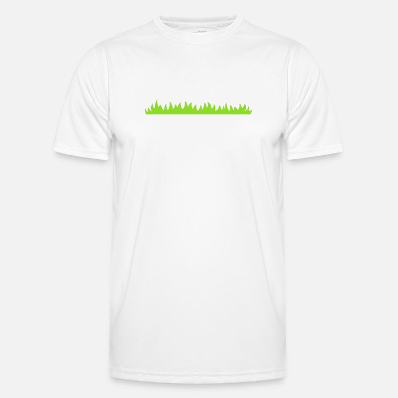 Gras oder Rasen Männer Funktions-T-Shirt