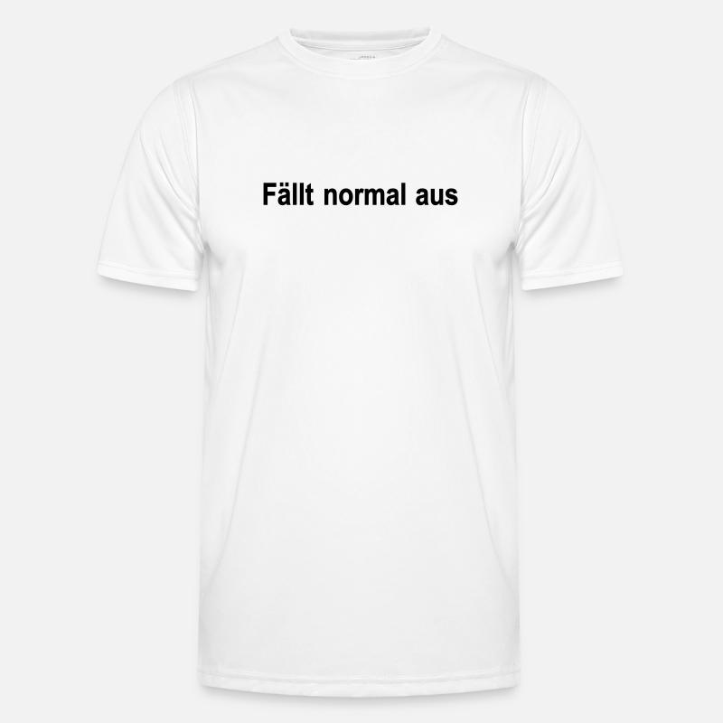 Faellt normal aus Männer Funktions-T-Shirt