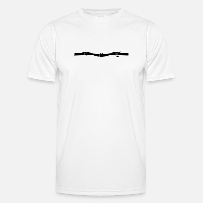 Cockpit VTT à guidon de vélo T-shirt sport Homme