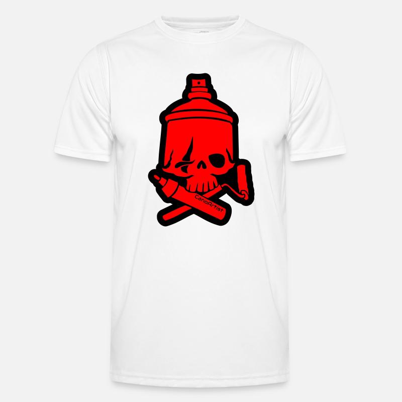 SkullCan Cano - Men's Functional T-Shirt - white