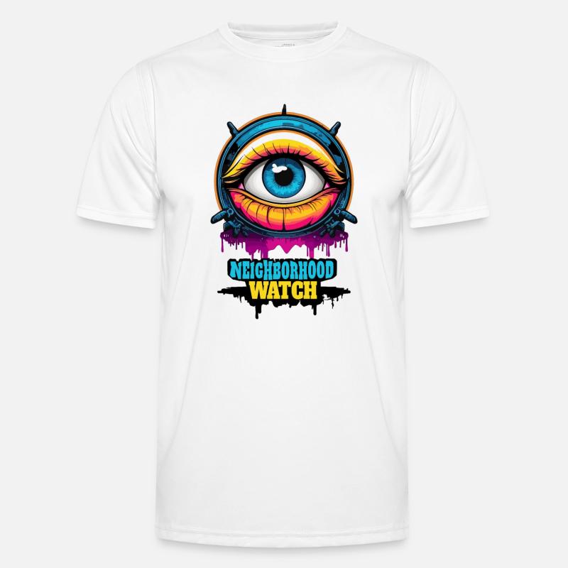 Surveillance de quartier T-shirt sport Homme